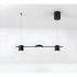 LED Spotlight Lamp for Track Lighting 110V & 220V Wall and Ceiling Fixture - Black / 3heads / 110V led tricolor light