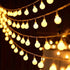 LED String Lights for Outdoor Camping Ambience and Cozy Atmosphere - Ball Light Warm Color / 1.5m USB - 12V Hanging
