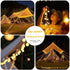 LED String Lights for Outdoor Camping Ambience and Cozy Atmosphere - 12V Hanging Light