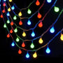 LED String Lights for Outdoor Camping Ambience and Cozy Atmosphere - Ball Light Color / 1.5m USB - 12V Hanging Light