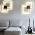 LED Wall Light for Bedroom with Unique Geometric Wall Art - 12V Hanging Light