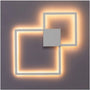 LED Wall Light for Bedroom with Unique Geometric Wall Art - 1style / White - 12V Hanging Light