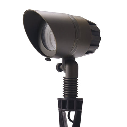 Light Fixture Black with 12V Heavy duty Die-cast Brass Feature - 3-17W 2700K 12V - Spot Light Fixture