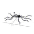 Light-Up Spider Halloween Outdoor Decoration with Bendable Legs and Purple LED Glow - Black - Decorative Lights
