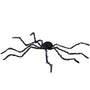 Light-Up Spider Halloween Outdoor Decoration with Bendable Legs and Purple LED Glow - Black - Decorative Lights