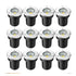 Low Voltage Outdoor Ground Light for Garden Pathway & Park - 3W warm white / 12PCS - Path Light Fixture