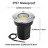 Low Voltage Outdoor Ground Light for Garden Pathway & Park - Path Light Fixture
