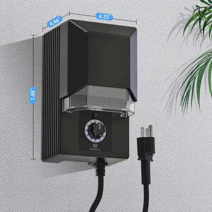 Low Voltage Outdoor Light Transformer with Timer and IP65 Weatherproof Landscape Transformers
