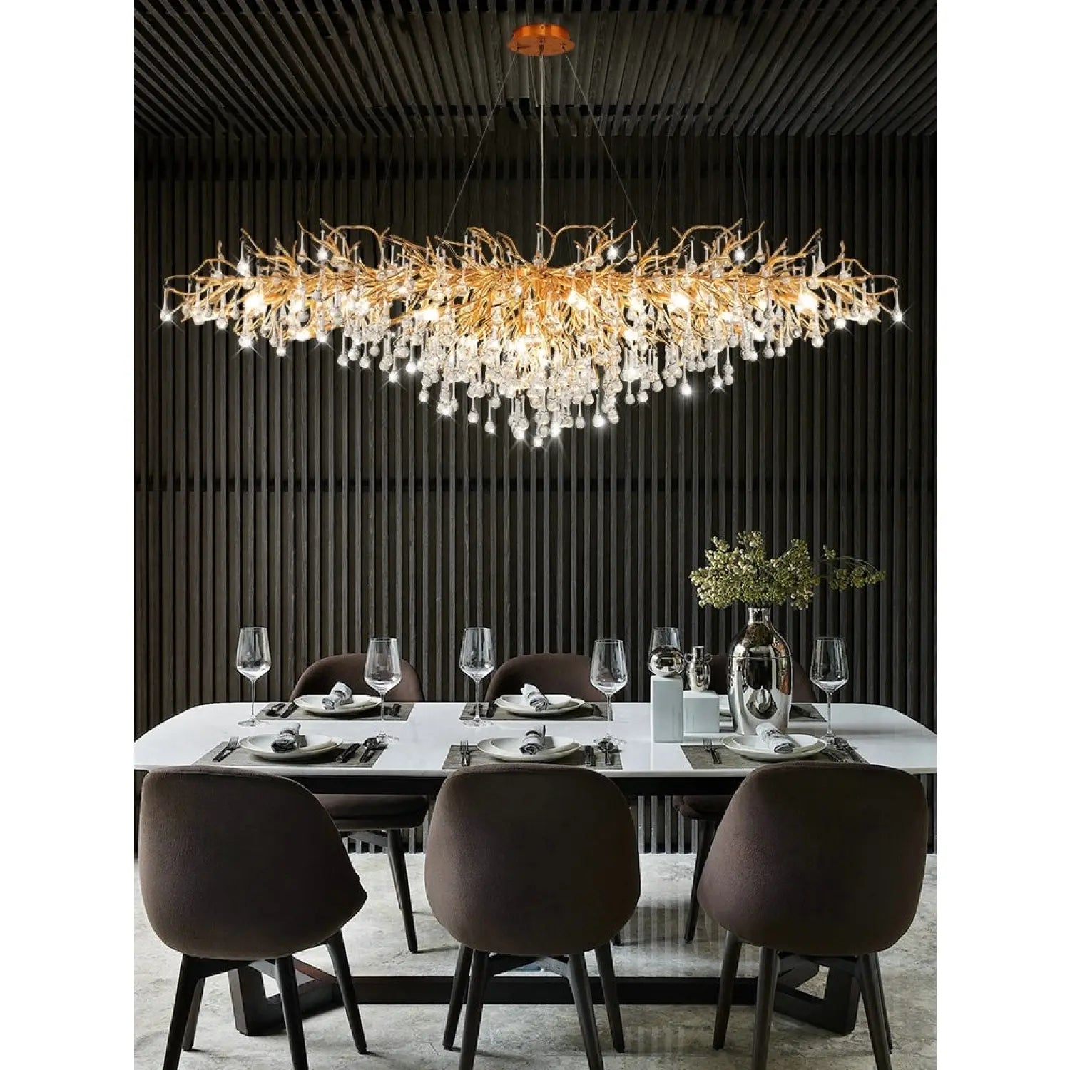 Luxurious Lights for Dining Area and Living Room Decor - Long1 - 12V Hanging Light