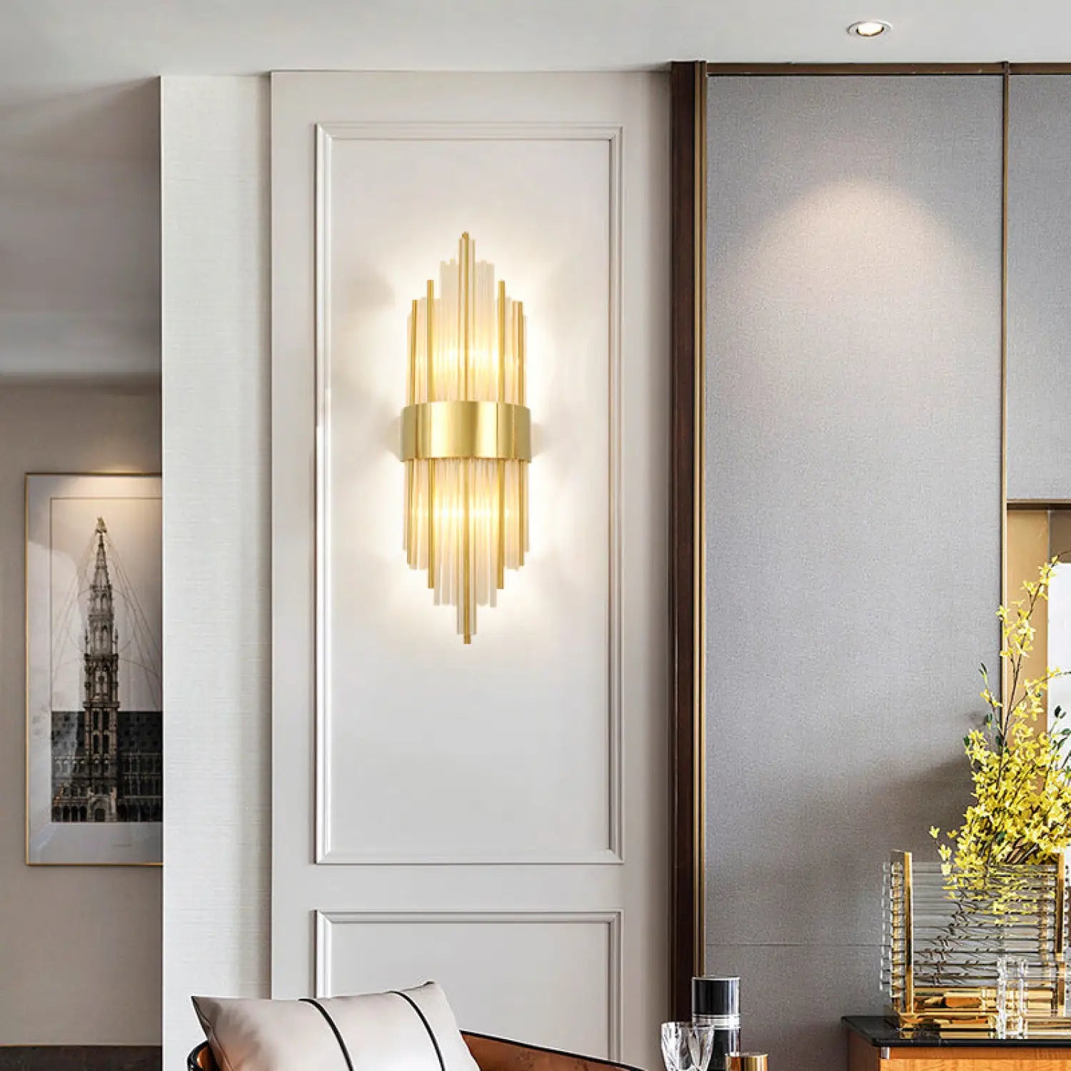 Luxury Wall Lamp for Kitchen Living Room and Dining Area Decor - Wall Mount Fixture