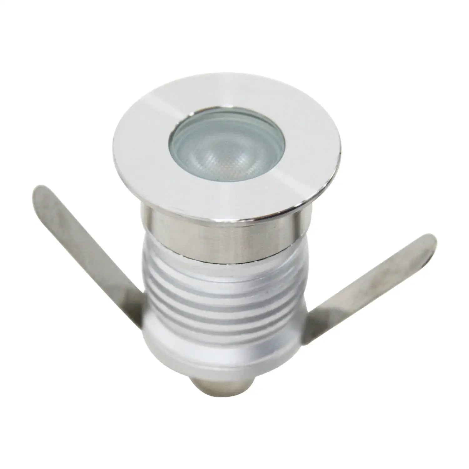 Mini Milk Cap In-Ground Well LED Light Fixture 3W 2700K 12-24V DC Input - Milk Cap / 3 Watt LED / 12-24 Volts DC - Well