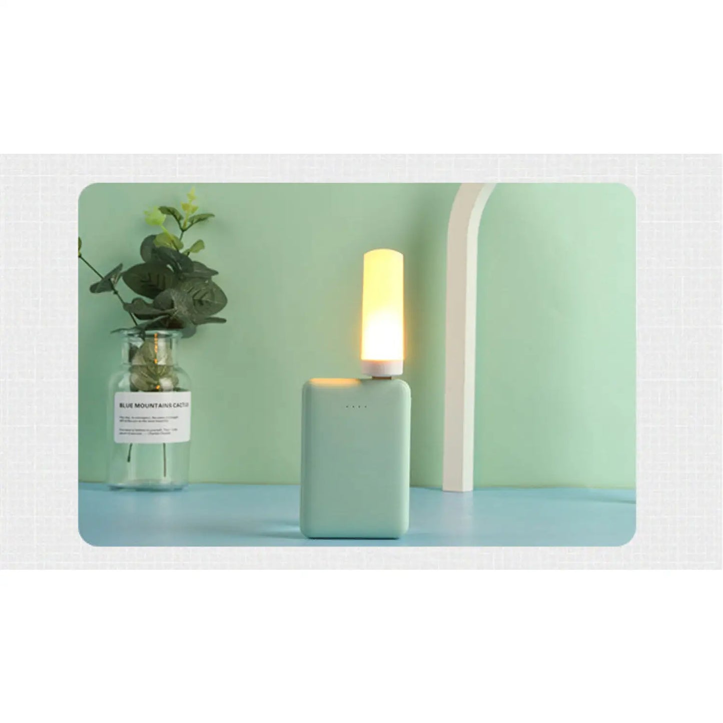 Mini USB Light LED Flame Lamp – Portable Golden Yellow Dynamic Night Light - Portable LED Light Fixture