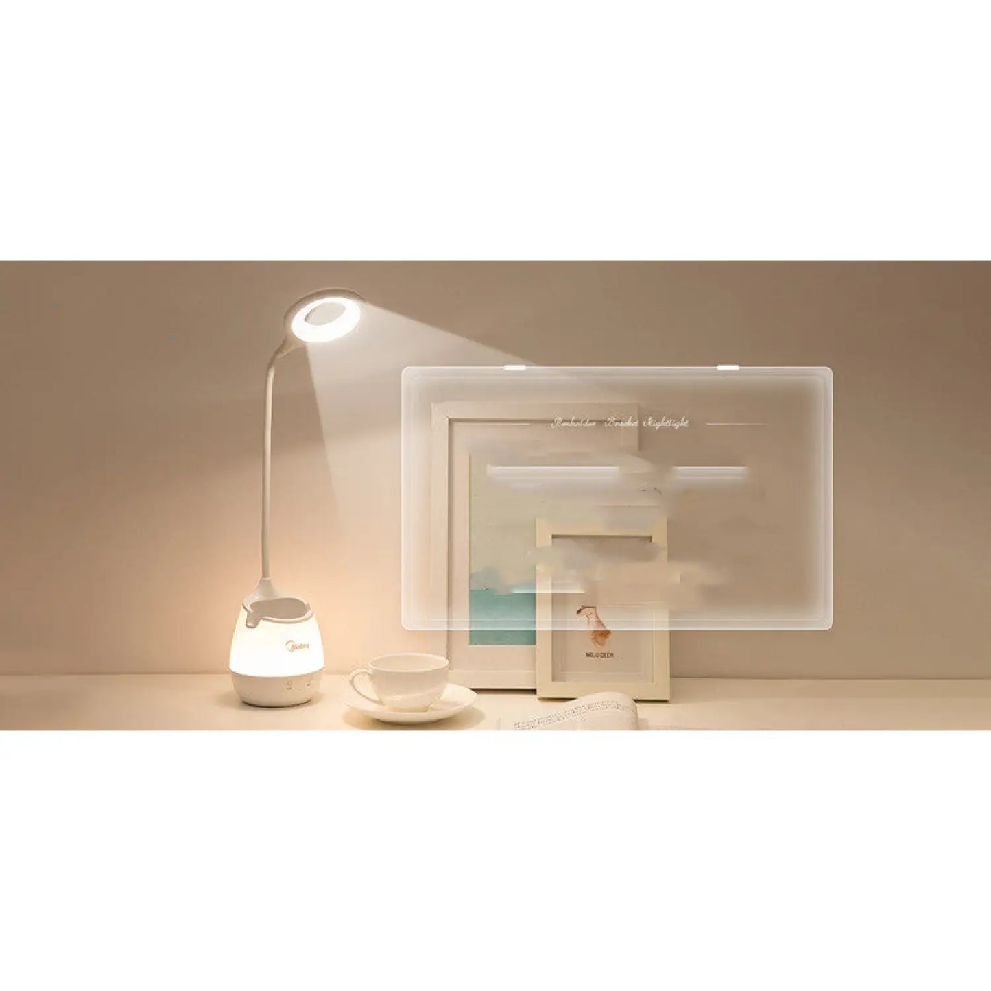 Minimalist Touch-Control Reading Light for Table - High-Efficiency LED Desk Lamp - Reading light