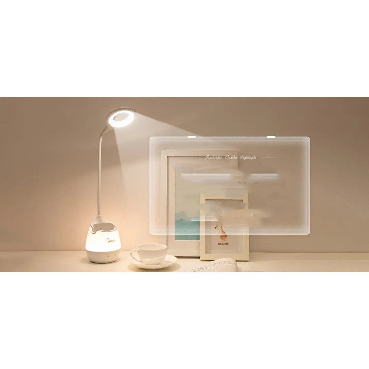 Minimalist Touch-Control Reading Light for Table - High-Efficiency LED Desk Lamp - Reading light