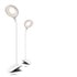 Minimalist Touch-Control Reading Light for Table - High-Efficiency LED Desk Lamp - White - Reading light