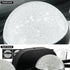 Mirror Black Vanity Light for Bathroom with 3 LED Crystal Bulbs - Indoor Wall Lights