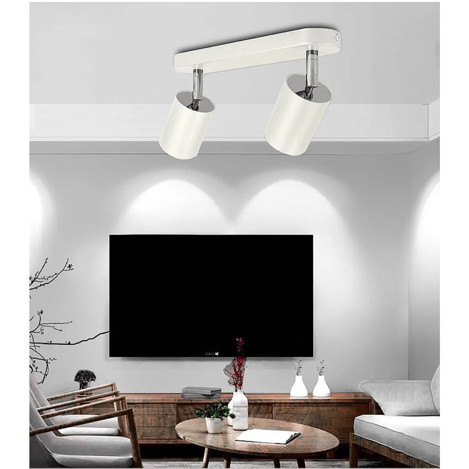Modern Ceiling Spot Light with Aluminum Body for Stylish Interiors - 12V Hanging Light