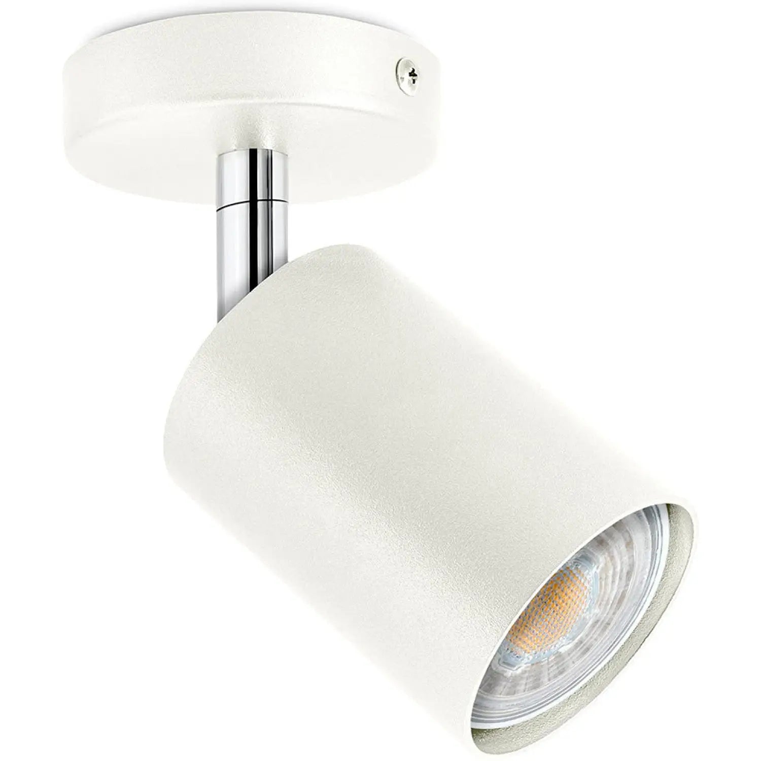 Modern Ceiling Spot Light with Aluminum Body for Stylish Interiors - Single head white / Positive White Light - 12V