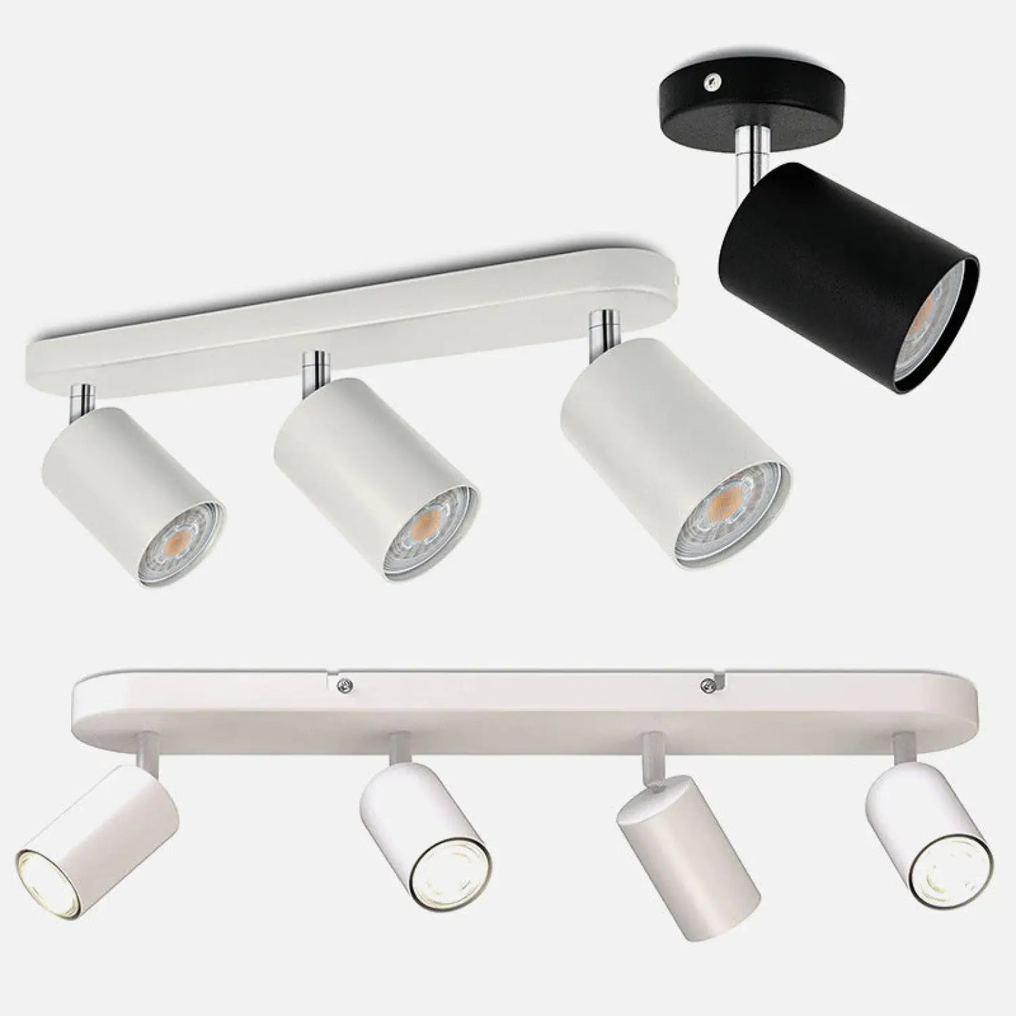 Modern Ceiling Spot Light with Aluminum Body for Stylish Interiors - 12V Hanging Light