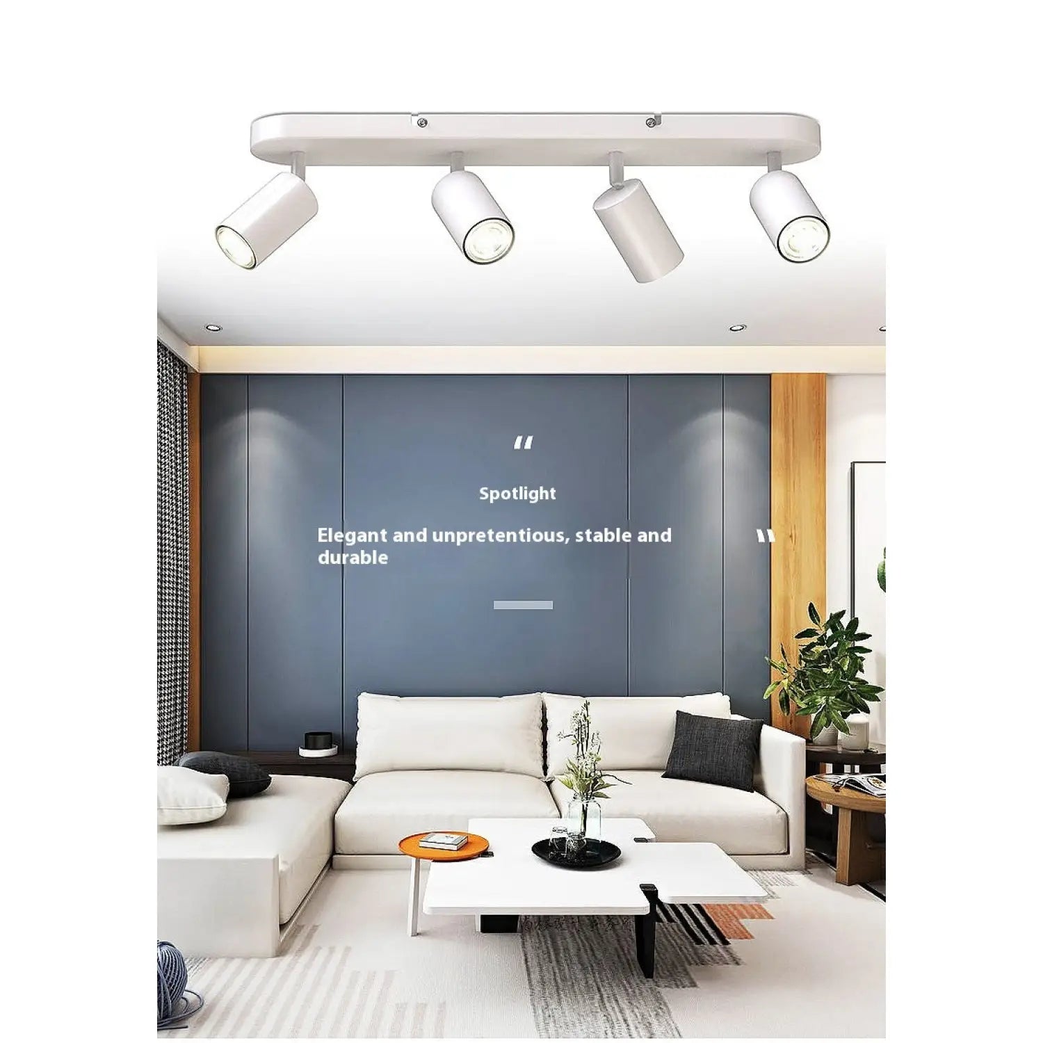 Modern Ceiling Spot Light with Aluminum Body for Stylish Interiors - 12V Hanging Light