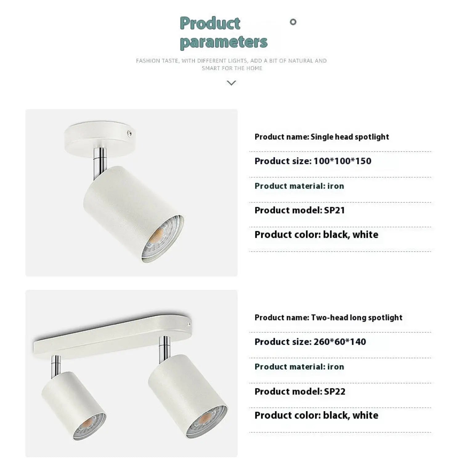 Modern Ceiling Spot Light with Aluminum Body for Stylish Interiors - 12V Hanging Light