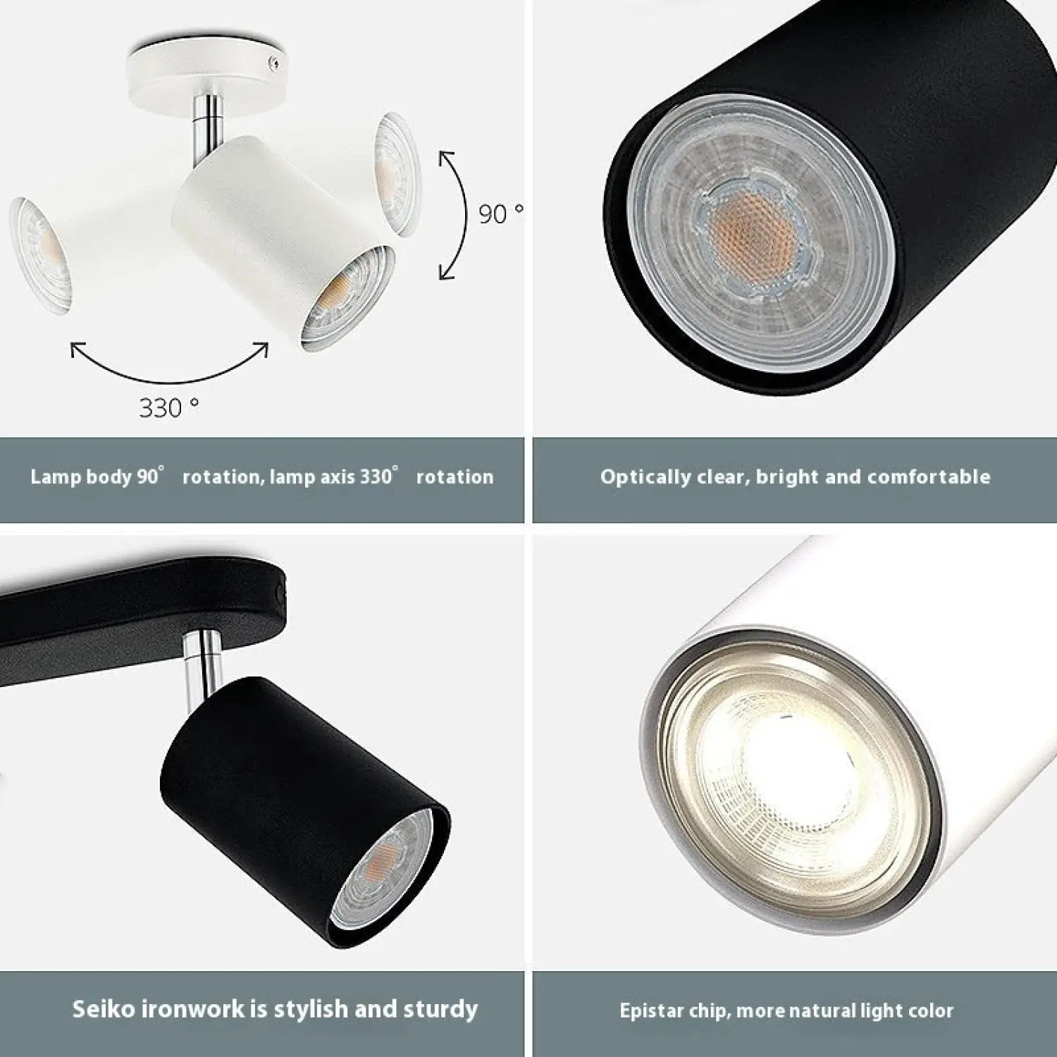 Modern Ceiling Spot Light with Aluminum Body for Stylish Interiors - 12V Hanging Light