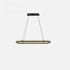 Modern Chandelier Light for Dining Room Table and Bar with Artistic Style - Black gold / 100cm - Hanging Light