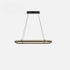 Modern Chandelier Light for Dining Room Table and Bar with Artistic Style - Black gold / 120cm - Hanging Light