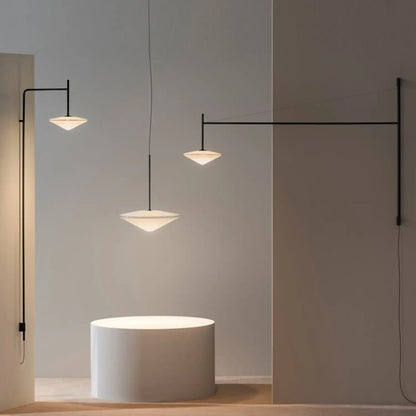 Modern Geometric Wall Light for Hallway and Restaurant Interiors - Wall Mount Fixture