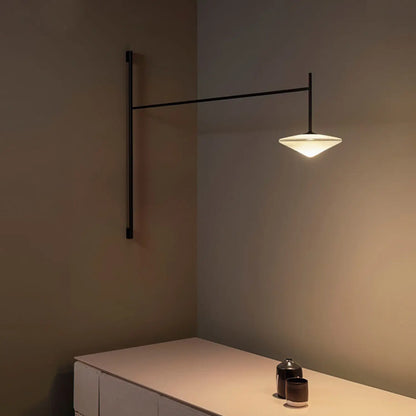 Modern Geometric Wall Light for Hallway and Restaurant Interiors - Wall Mount Fixture