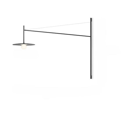 Modern Geometric Wall Light for Hallway and Restaurant Interiors - A / Long Pole - Wall Mount Fixture
