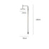 Modern Geometric Wall Light for Hallway and Restaurant Interiors - Wall Mount Fixture
