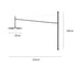 Modern Geometric Wall Light for Hallway and Restaurant Interiors - Wall Mount Fixture