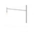 Modern Geometric Wall Light for Hallway and Restaurant Interiors - B / Long Pole - Wall Mount Fixture