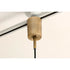 Modern Glass Chandelier – Elegant Iron & Glass Pendant Light with 3000K Warm Glow - Hanging Light