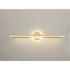 Modern LED Wall Light Fixtures for Bathroom Bedroom and Home Decor - Golden Round 40CM / Neutral Light - Wall Mount