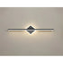Modern LED Wall Light Fixtures for Bathroom Bedroom and Home Decor - Black Square 40CM / Neutral Light - Wall Mount