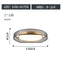 Modern Living Room Ceiling Lights with In-Built LED Feature - Ceiling Light