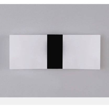 Modern Minimalist Indoor Wall Lamps With USB Charging And Motion Sensing - Black right angle / White light / 14x6cm 3w