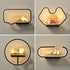 Modern Minimalist Wall Art Lamp for Bedroom and Background Decor - Wall Mount Fixture