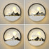 Modern Minimalist Wall Art Lamp for Bedroom and Background Decor - Wall Mount Fixture