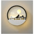 Modern Minimalist Wall Art Lamp for Bedroom and Background Decor - Wall Mount Fixture