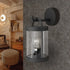 Modern Outdoor Lantern Wall Mount with E26 Bulb for Porch and Entryways - Outdoor Wall Lights