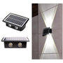 Modern Outdoor Solar Wall Lights with Waterproof Design - 4LED White Light - Solar Light