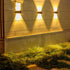 Modern Outdoor Solar Wall Lights with Waterproof Design - Solar Light