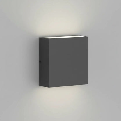 Modern Outdoor Wall Sconce Aluminum LED for Up & Down Light with IP65 Waterproof - Grey - Outdoor Wall Lights
