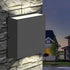 Modern Outdoor Wall Sconce Aluminum LED for Up & Down Light with IP65 Waterproof - Outdoor Wall Lights