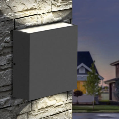 Modern Outdoor Wall Sconce Aluminum LED for Up & Down Light with IP65 Waterproof - Outdoor Wall Lights