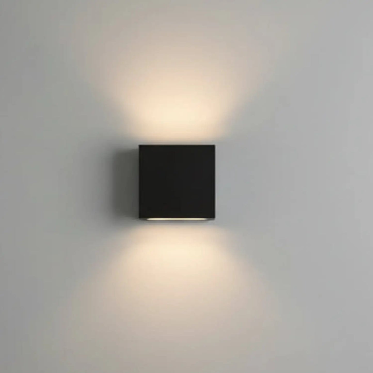Modern Outdoor Wall Sconce Aluminum LED for Up & Down Light with IP65 Waterproof - Black - Outdoor Wall Lights