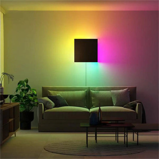 Modern RGB LED Wall Light in Living Room and Bedroom for Decor - Wall Mount Fixture